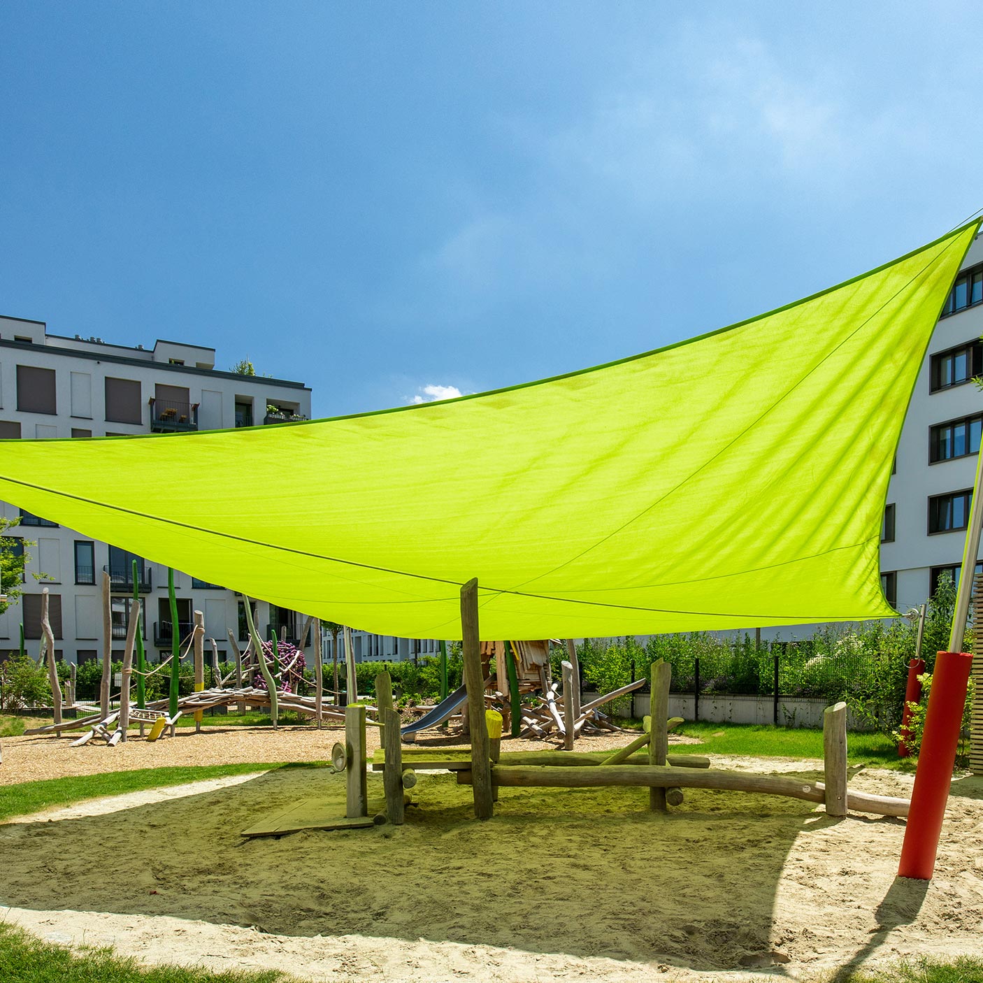 Neu entwickelte Aluminium-Welle bis 13 m.