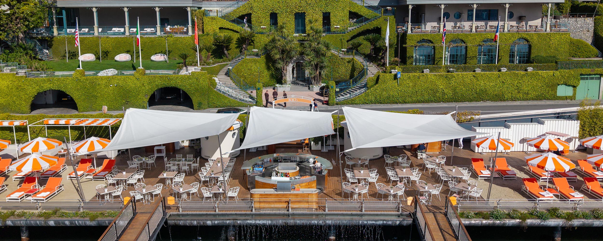 SOLIDAY Sonnensegel für Hotels