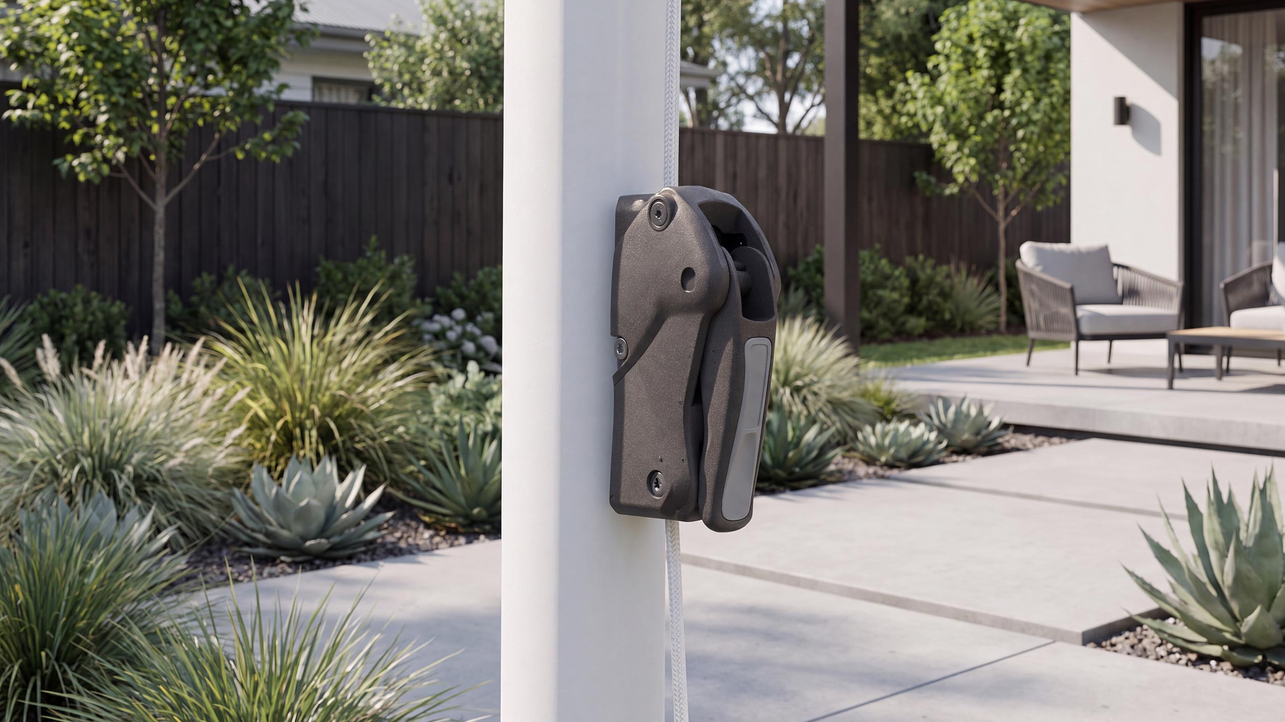 Sicher ist sicher – die SOLIDAY Fallstoppklemme.